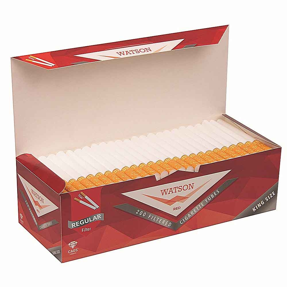 Гильзы сигаретные WATSON RED 200шт King Size ( фильтр 24мм)0